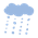 雨のアイコン